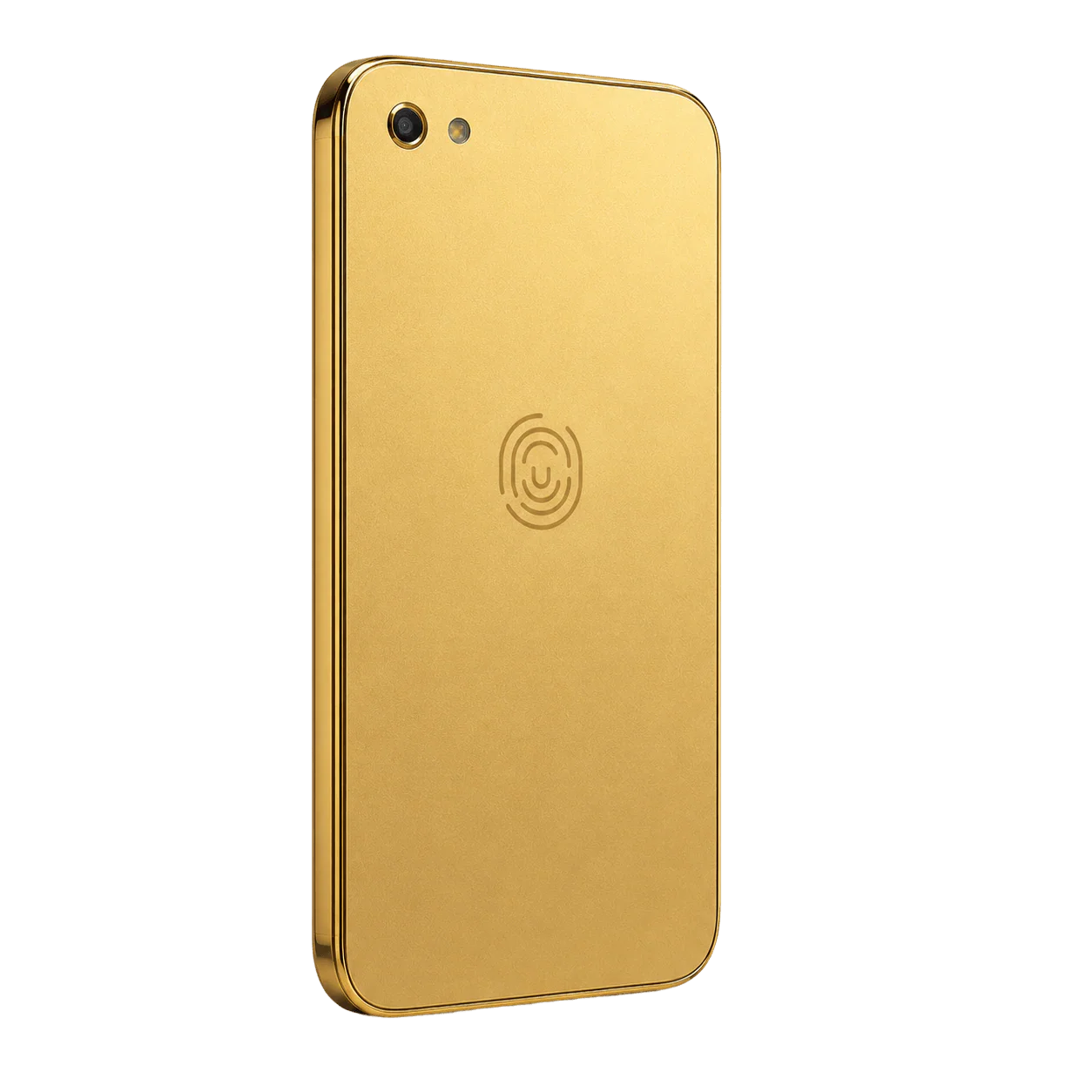 Premium Gold Metallic Casing Geometry